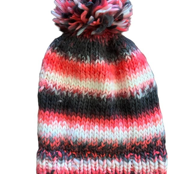 Spyder beanie one size multi color pink, black and white - Picture 4 of 4